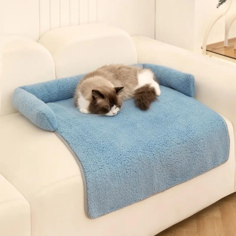 1 Pcs 75x75cm Non-Slip Dog Bed Cover and Pet Blanket Sofa Pet Bed Mat Car Mattress Protectors Furniture Couch Covers Supplies