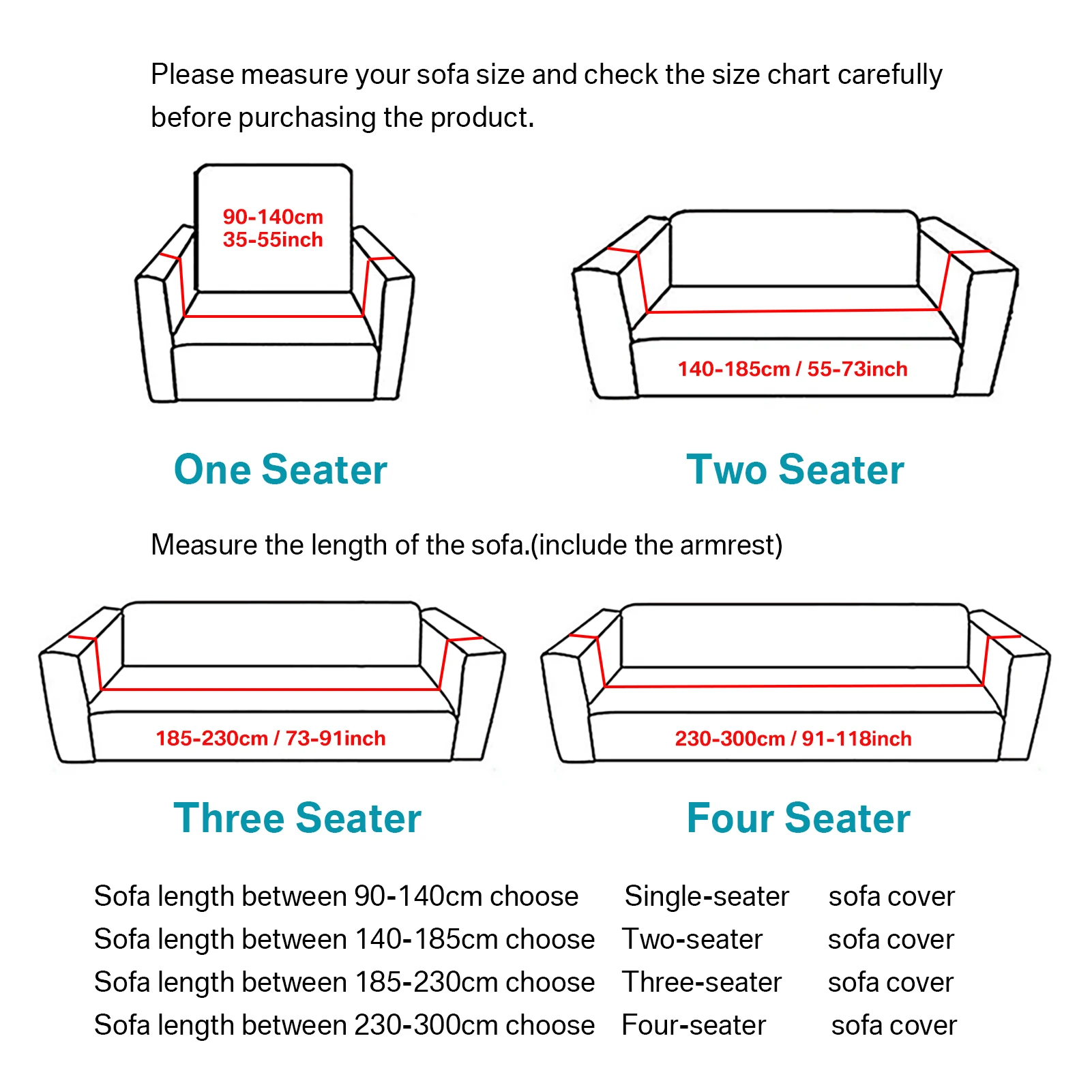 Joccun Stretch Couch Cover Slipcovers Sofa Covers for 1/2/3/4 Cushion Couch Spandex Jacquard Washable Furniture Protector Cov