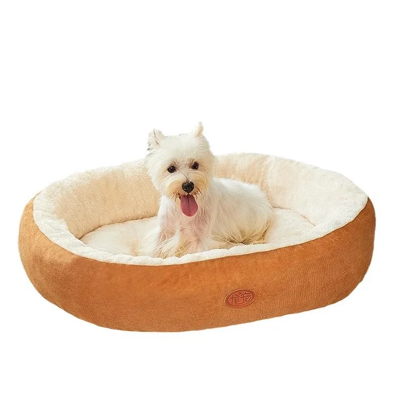 Thickened warm nest for autumn and winter pet nest dog nest mat cat nest large and small dog plush all season universal pet b