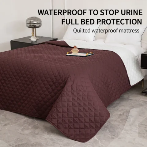 Bed Protector Waterproof Dog Bed Cover Pet Blanket for Furniture Couch Cover for Dog Cat Dirt-Proof Urine Pad Quilted Bedspread