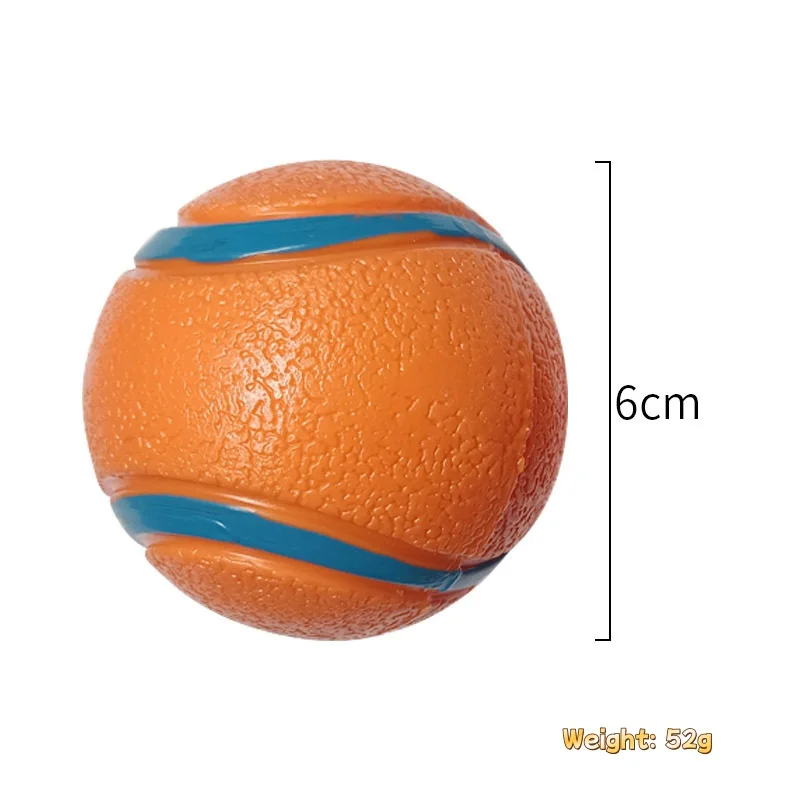 Tough Dog Toy Ball Chew Proof Elastic Jumping Fetch Ball for Large Medium Small Dogs Puppy Pet Chew Toy Solid Pet Accessories - Image 7