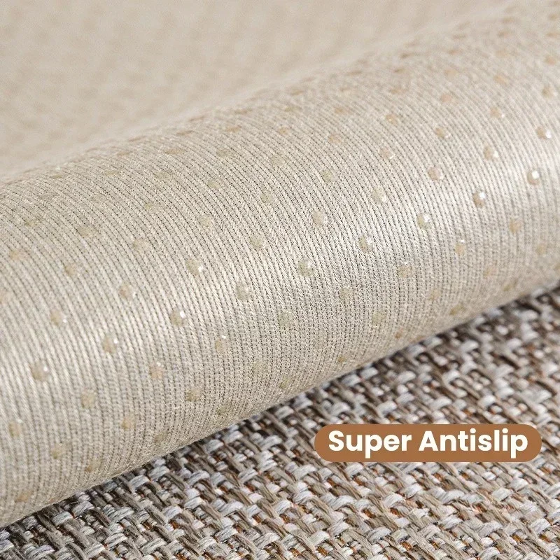 Cotton and Linen Sofa Towel Solid Color Sofa Mat Four Seasons Universal Sofas Pad for Living Room Anti-Slip Couch Cushion Lux