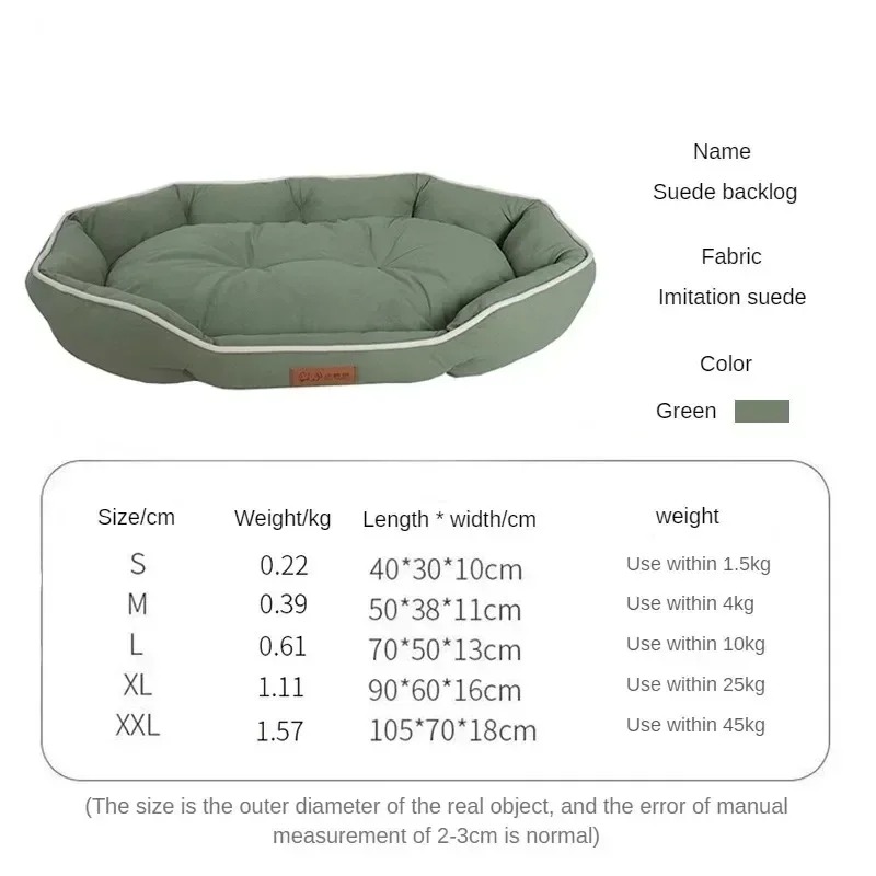 Winter Dog Sofa Big Bed Pets Dogs Accessories Small Breeds Accessory Bedding Pet Supplies Cushions Mat Bad Blanket Cushion - Image 7