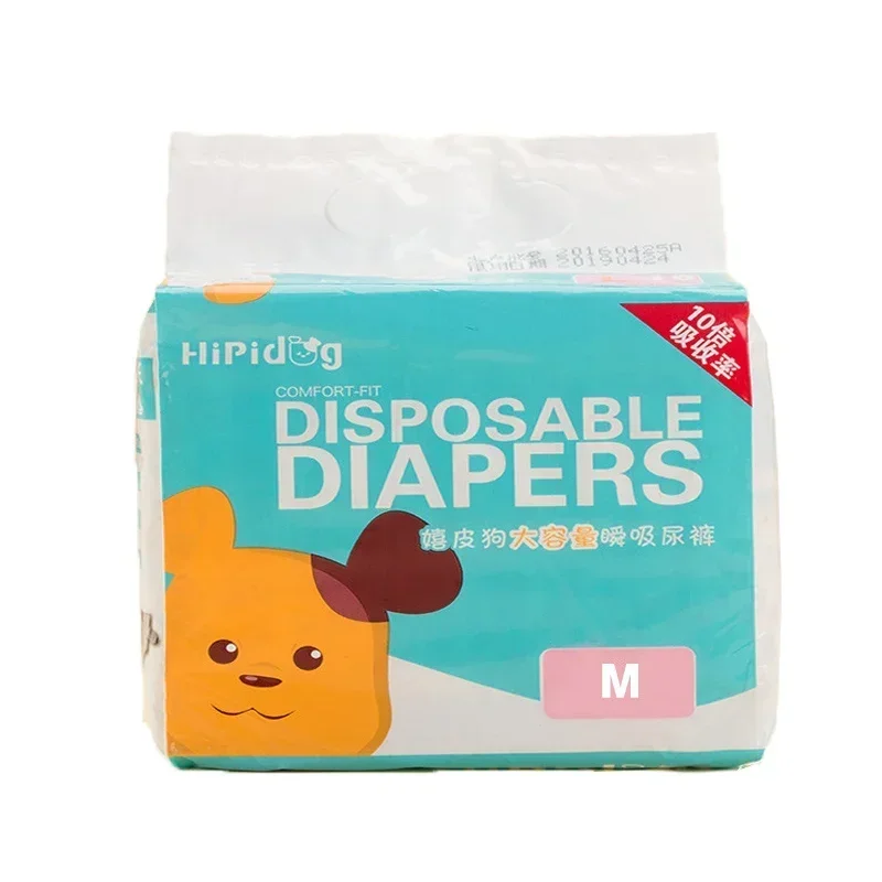 10PCS/pack Super Absorption Physiological Pants Dog Diapers for Dogs Pet Female Dog Cat Disposable Leakproof Nappies Puppy - Image 13
