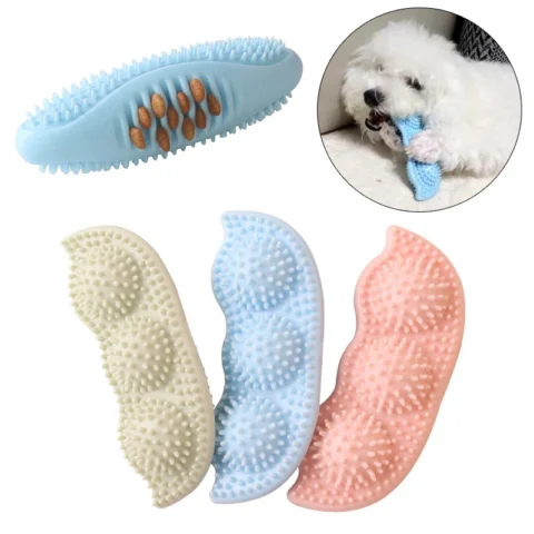 Newest Clean Teeth Puppy Dog Chew Toy for Small Dogs Safety TPR Pet Toys Chihuahua Pomeranian Wholesale Mascotas Accessories 