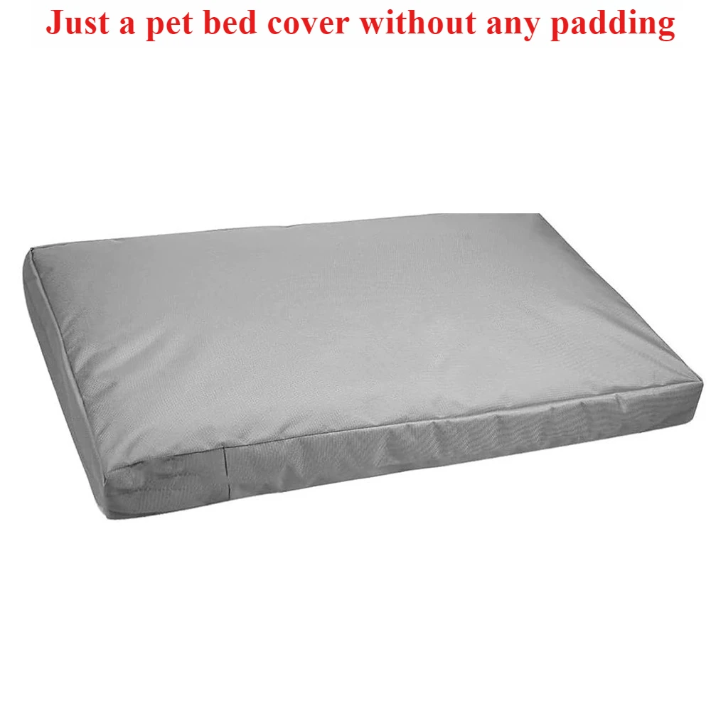 Anti-Dirt Replacement Dog Bed Cover Pad Protector 210D Oxford Waterproof Dog Cushion Cover for Puppy Kitten Other Pet No Filling - Image 10