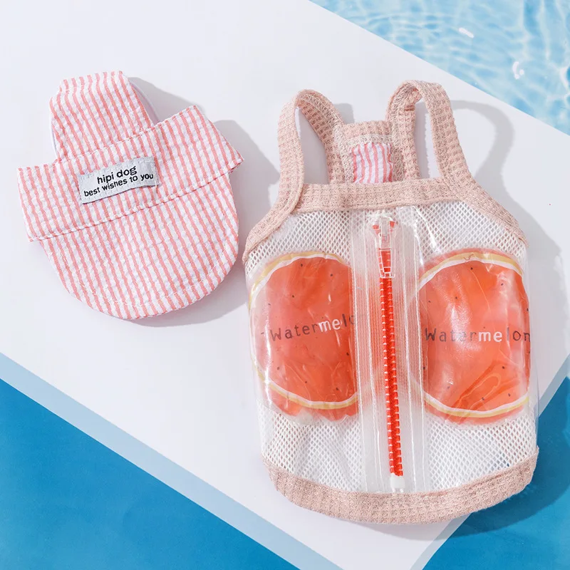 Dog Cooling Clothes With Fruit Ice Pack For Small Medium Dogs Cats Outdoor Pet Dog Clothes Chihuahua Puppy Summer Dog Vests - Image 7