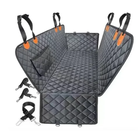 Dog Car Seat Cover Waterproof Pet Dog Carriers Travel Mat Hammock For Small Medium Large Dogs Car Rear Back Seat Safety Pad