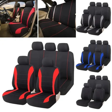 Car Seat Covers Classic style Black for fiat panda For Toyota Camry 1995 For 2006 Toyota For Ford Mondeo 4