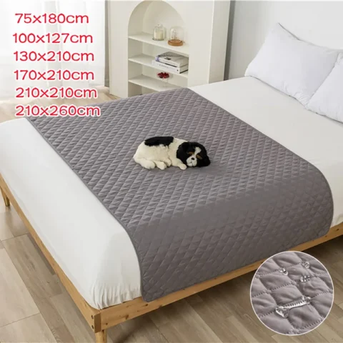 Anti Leaking & Non-Slip Dog Bed Cover,Pet Blanket Sofa Pet Bed Mat,Mattress Protectors Car,Furniture Couch Cover for Cats Dog