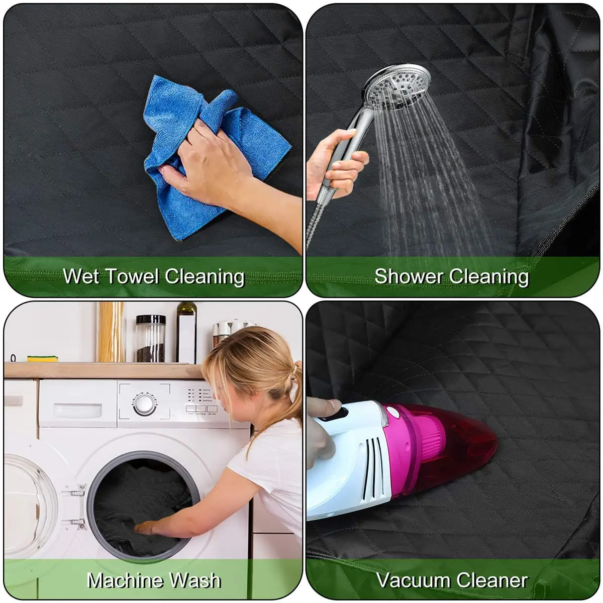 Dog Car Seat Cover Waterproof Pet Travel Dog Carrier Hammock Car Rear Back Seat Protector Mat Safety Carrier For Dogs Safety