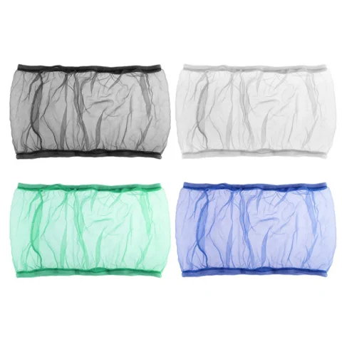 Nylon Mesh Bird Parrot Cage Cover Net Easy Cleaning Seed Catcher Accessory Airy Mesh Parrot Cage Net Bird Accessories