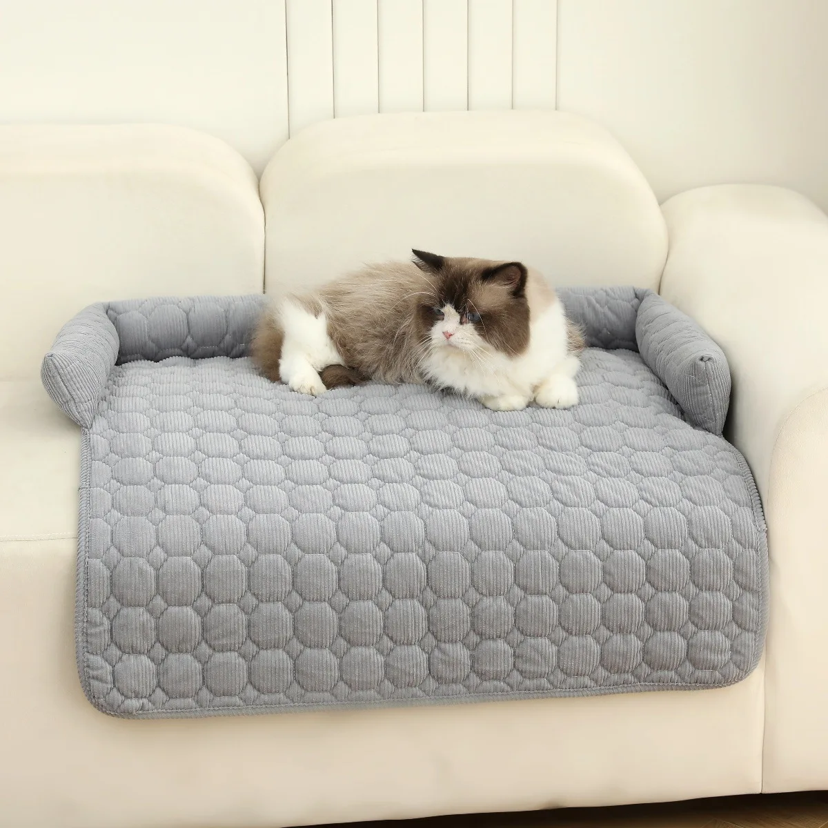 1 Pcs 75x75cm Non-Slip Dog Bed Cover and Pet Blanket Sofa Pet Bed Mat Car Mattress Protectors Furniture Couch Covers Supplies - Image 8