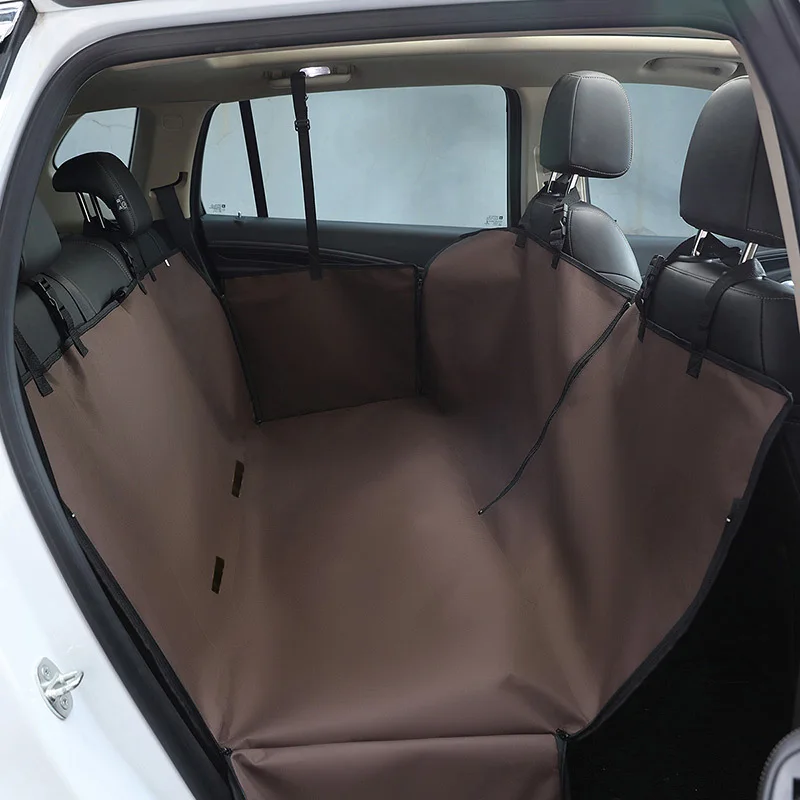 Dog Car Seat Cover Waterproof Pet Dog Carriers Travel Mat Hammock For Small Medium Large Dogs Car Rear Back Seat Safety Pad - Image 20