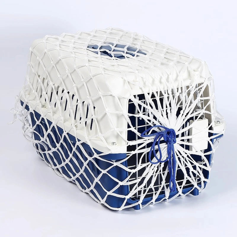 Pet Airline Crate Protective Net Thickened Nylon Anti Escape Mesh Cover for Pet Travel Shipping Airport Safety Pet Crate Net