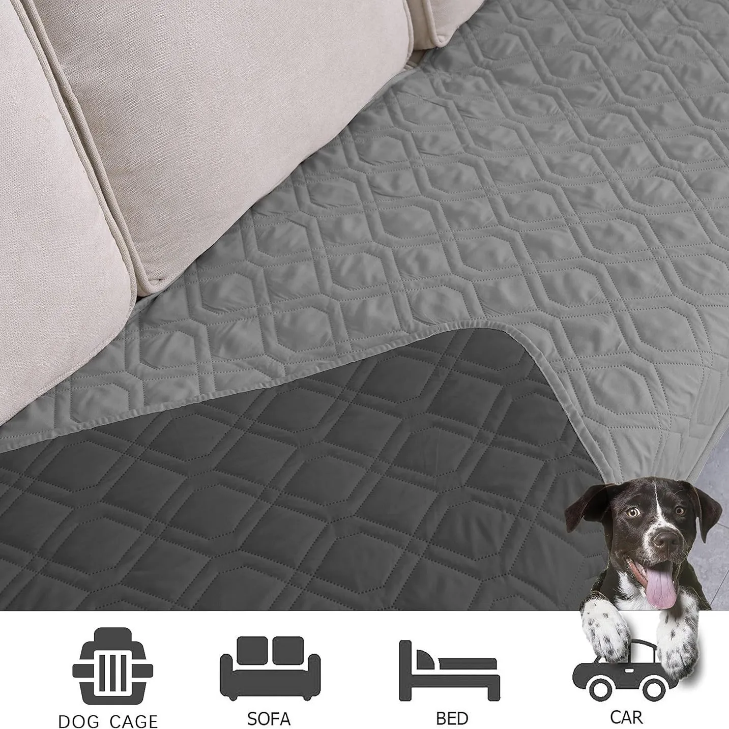 Waterproof Pet Sofa Cover Washable Furniture Protector for Dogs Cats Kid Universal Couch Cushion Cover Living Room Home Decor