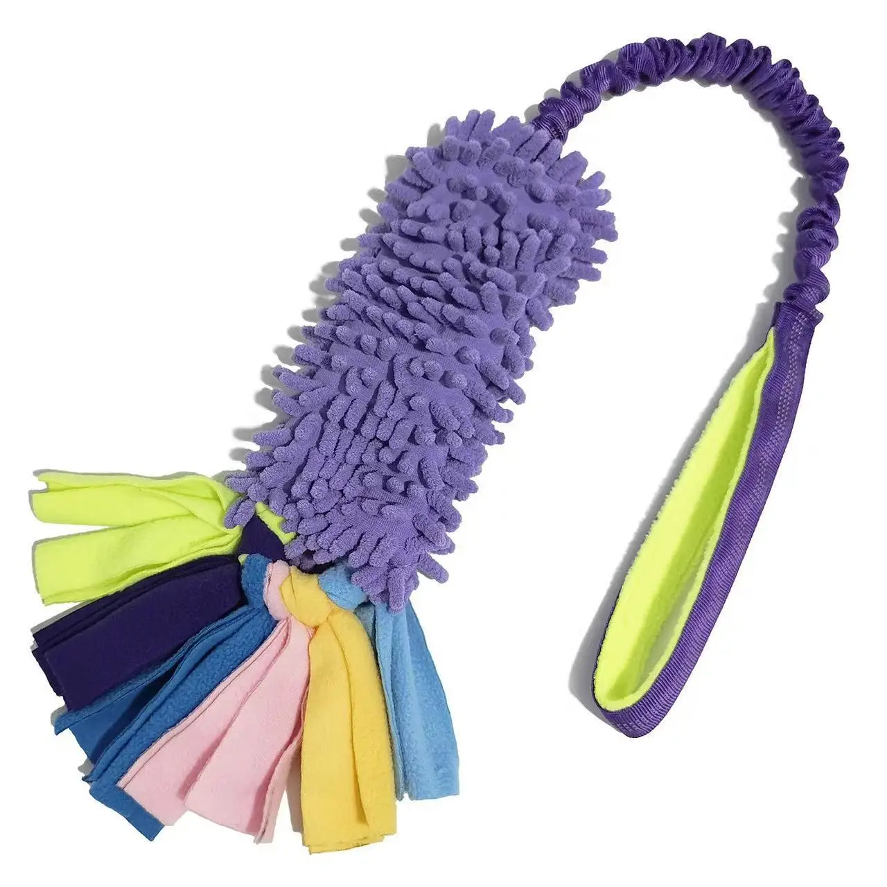 G37 Durable Dog Toys for Aggressive Chewers Soft Plush Pulling Rope Chew Toy with Sturdy Handle, Interactive Teeth Cleaning Toy - Image 11