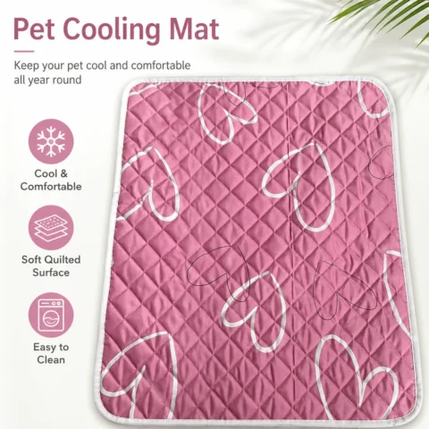 Oversized Cooling Pet Bed Breathable Sweat Absorbing Dog Cat Bed Summer Pet Cold Bed Extra Large Small Big Dogs Pet Accessori