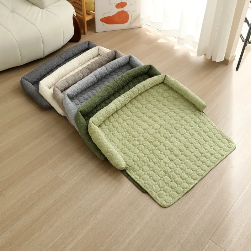 1 Pcs 75x75cm Non-Slip Dog Bed Cover and Pet Blanket Sofa Pet Bed Mat Car Mattress Protectors Furniture Couch Covers Supplies