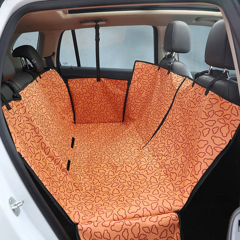 Dog Car Seat Cover Waterproof Pet Dog Carriers Travel Mat Hammock For Small Medium Large Dogs Car Rear Back Seat Safety Pad - Image 13