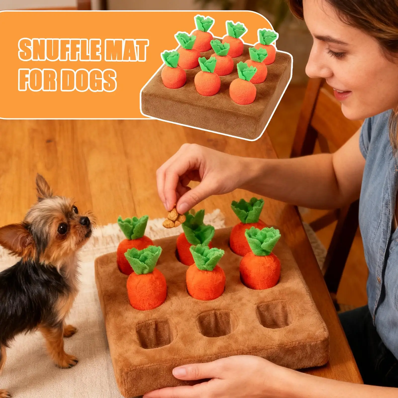 1set Snuffle Mat for Dogs Puppy Pets Large Interactive Feeding Toy Mental Stimulation Enrichment Foraging Feeder Boredom Reli
