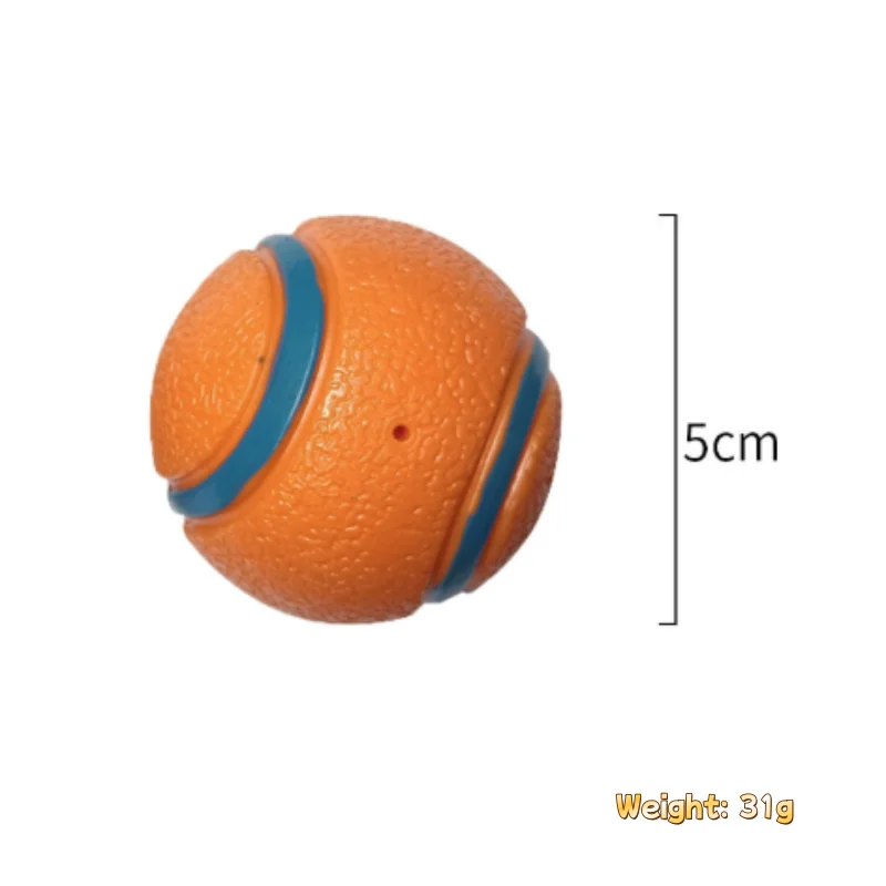 Tough Dog Toy Ball Chew Proof Elastic Jumping Fetch Ball for Large Medium Small Dogs Puppy Pet Chew Toy Solid Pet Accessories - Image 8