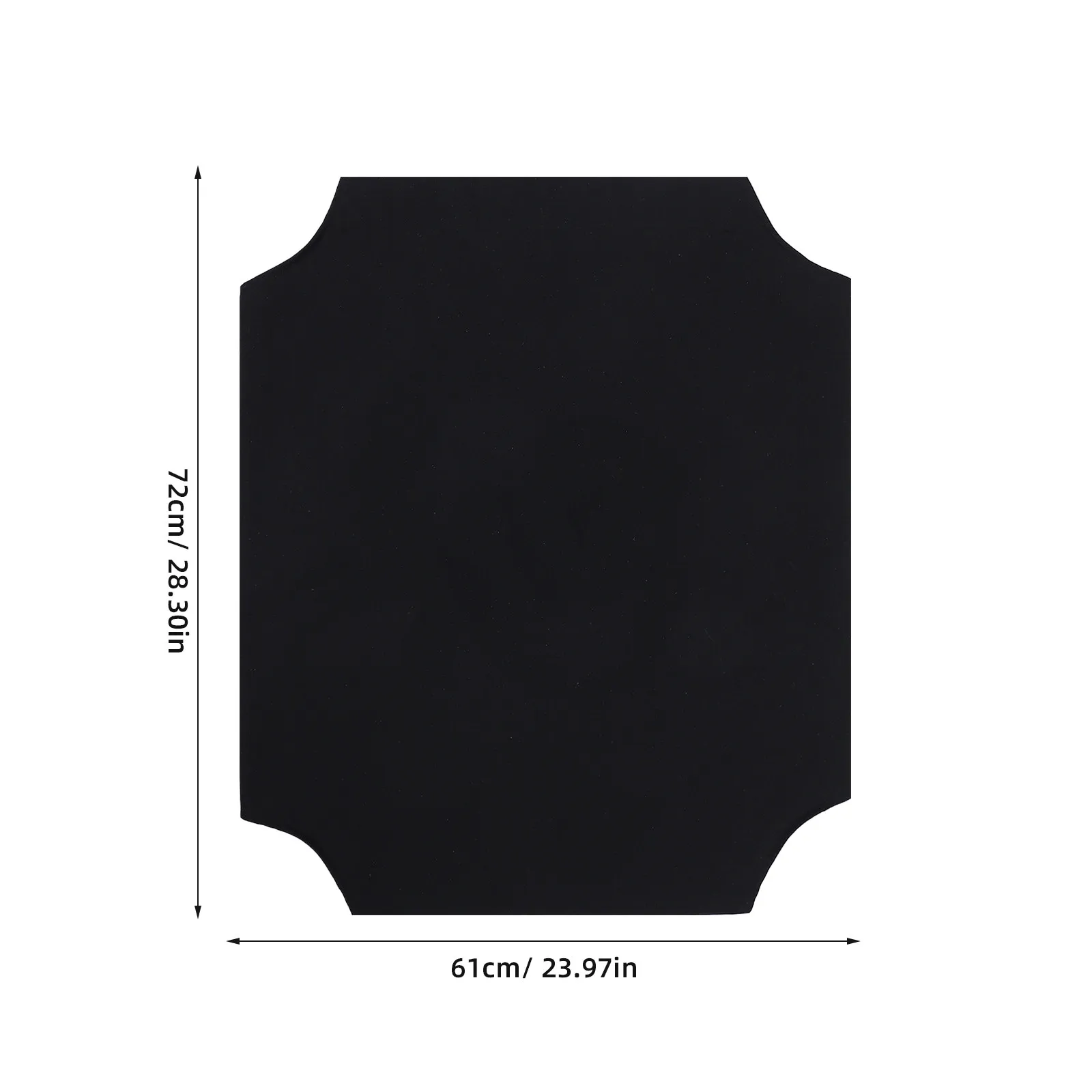 Washable Raised Dog Bed Cover 28x24 Inch Detachable Breathable Mesh Fabric for Elevated Cot Odor Control Easy Clean Year Roun