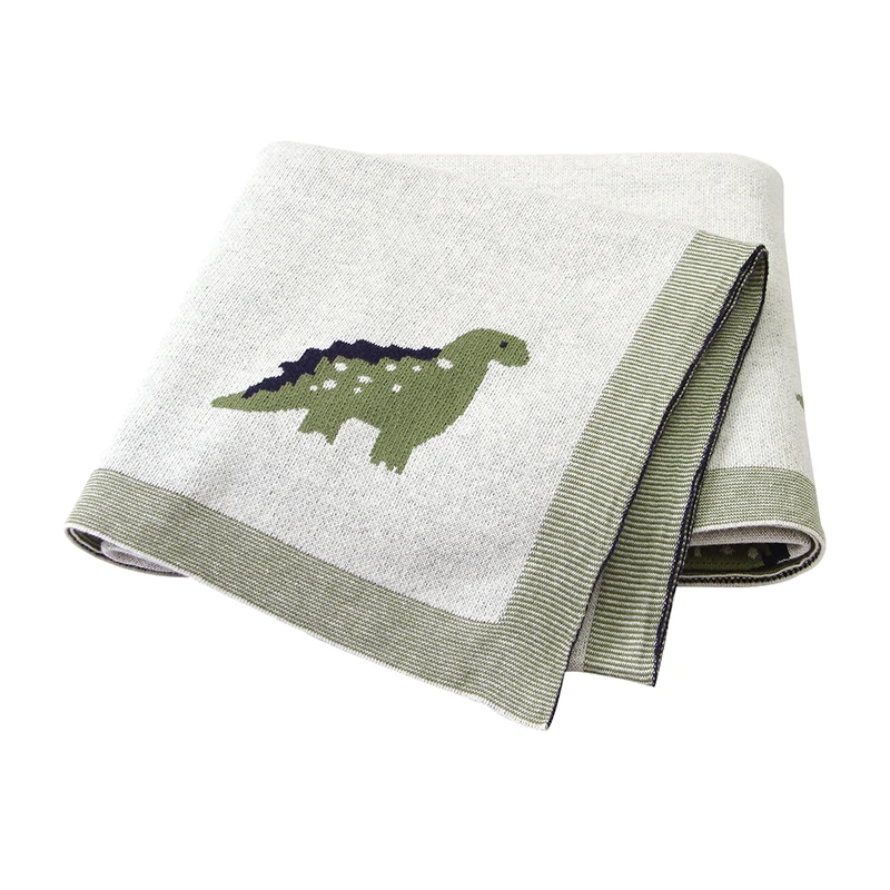 Cotton Knitted Baby Blanket Newborn Boys Girls Super Soft Stroller Basket Swaddle Wrap Plaid 100*80cm Infant Receiving Bed Quilt - Image 10