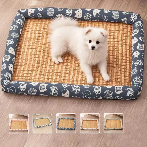 Large Dog Bed Mat Summer Cooling Matting Dog Cushion for Small Cat Mattress Soft Cooling Cat Bed Pfor Bulldog Chihuahua