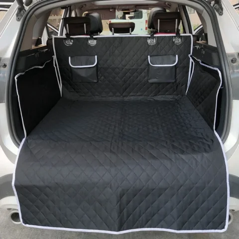 Waterproof Dog Car Seat Cover Trunk Case Dog Car Transporter Travel Mat Pad Dog Carriers Hammock For Small Medium Large Dogs