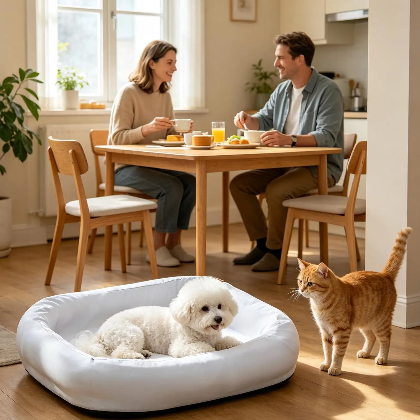 Bed Cover For Dogs Washable Pet Mattress Protector Replacement Chew Proof Dog Bed Cover For Home Living Room Indoor Bedroom