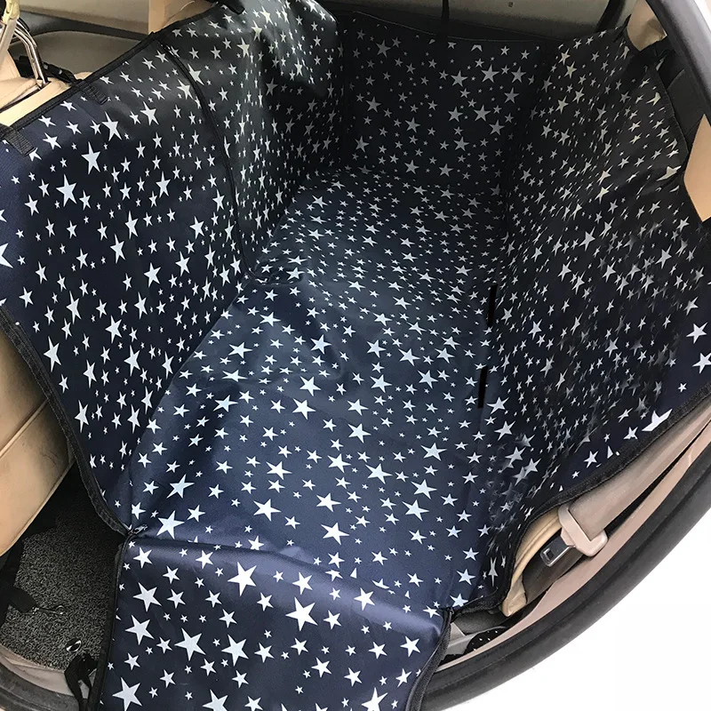 Dog Car Seat Cover Waterproof Pet Dog Carriers Travel Mat Hammock For Small Medium Large Dogs Car Rear Back Seat Safety Pad - Image 5