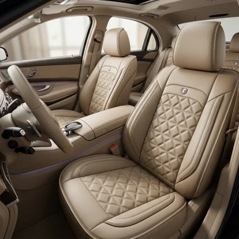 Leather Car Seat Covers for BMW X3 E83 G30 X3 F25 X5 E53 X1 E84 F01 X5 F15 E65 F25 X6 E71 F31 E83 F45 Interior Auto Accessori