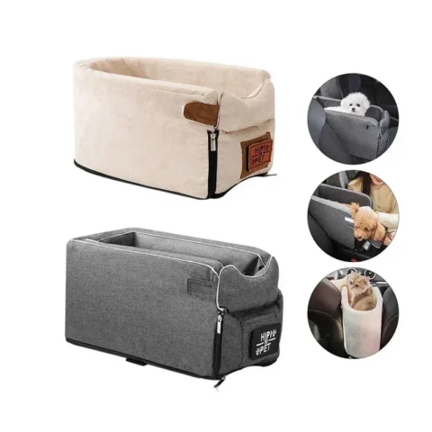 Puppy Dog Car Seat Travel Central Control Portable Pet Carrier for Small Dogs Chihuahua Teddy Cats Car Transport Dog Accessor