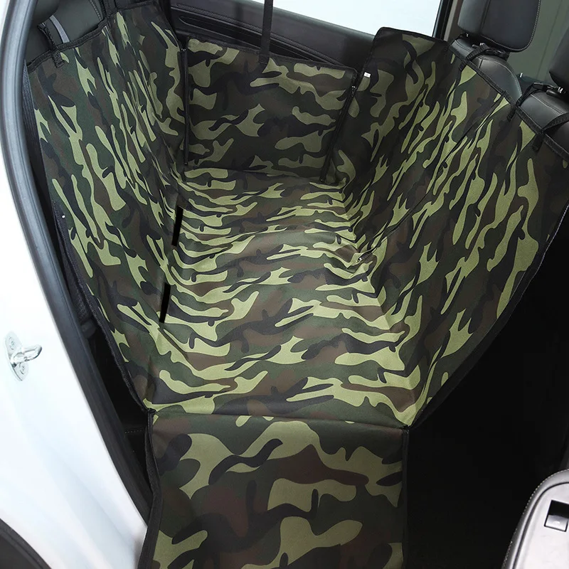 Dog Car Seat Cover Waterproof Pet Dog Carriers Travel Mat Hammock For Small Medium Large Dogs Car Rear Back Seat Safety Pad - Image 7