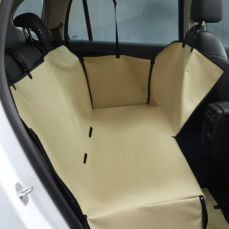 Dog Car Seat Cover Waterproof Pet Dog Carriers Travel Mat Hammock For Small Medium Large Dogs Car Rear Back Seat Safety Pad - Image 21