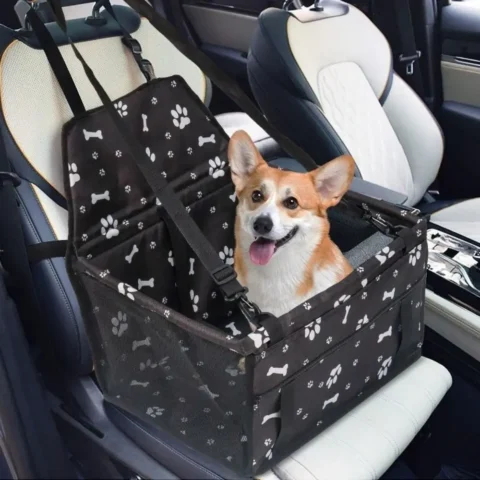 Waterproof Folding Pet Dog Carrier Pad Folding Hammock Breathable Mesh Auto Dog Seat Bag Basket Car Seat Cover Pet Mat