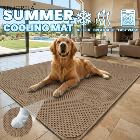 Dog Cooling Mat Summer Pet Cold Bed Extra Large For Small Big Dogs Pet Accessories Cat Durable Blanket Sofa Cat Ice Pad Blank