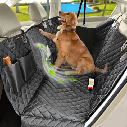 Dog Seat Cover for Back Seat Waterproof Pet Travel Dog Carrier Hammock Car Rear Back Seat Protector Mat Safety Carrier For Do