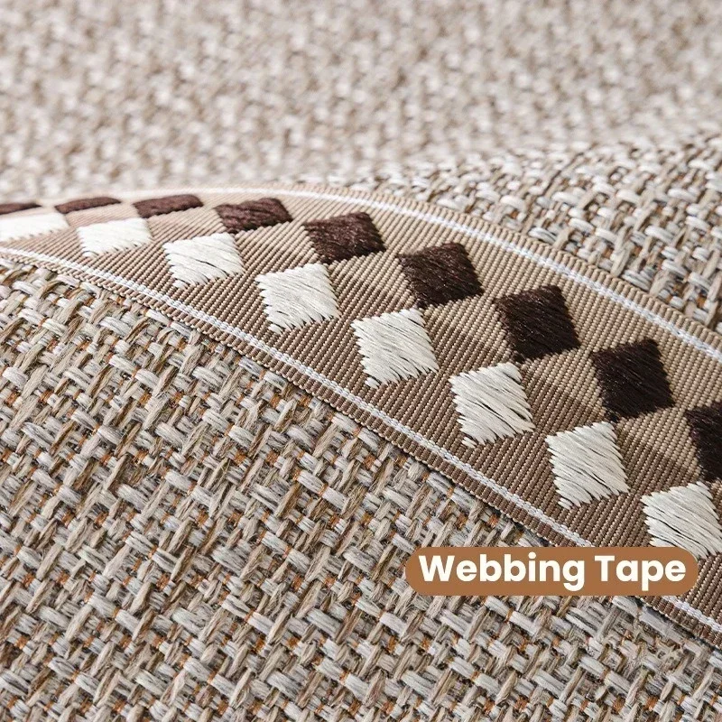 Cotton and Linen Sofa Towel Solid Color Sofa Mat Four Seasons Universal Sofas Pad for Living Room Anti-Slip Couch Cushion Lux