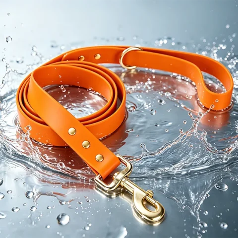 PVC Dog Leash 2.0cm/2.5cm Wide Waterproof Heavy Duty Training Lead 150cm for Medium Large Dogs  Chew Proof Pet Walking Rope