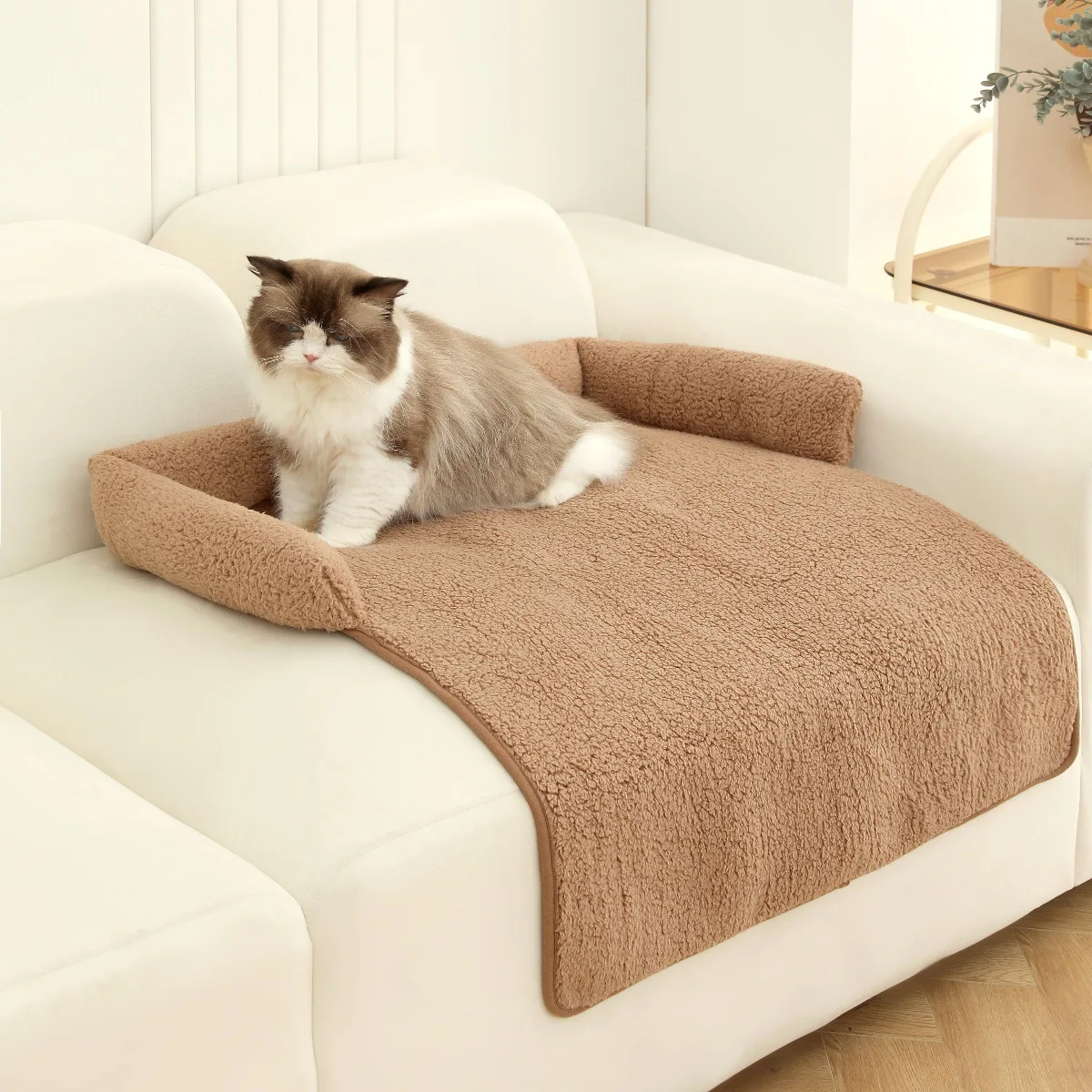 1 Pcs 75x75cm Non-Slip Dog Bed Cover and Pet Blanket Sofa Pet Bed Mat Car Mattress Protectors Furniture Couch Covers Supplies - Image 10
