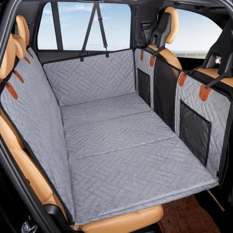 2026 Hot Dog Seat Cover Car Pet Seat Cover Waterproof Pet Seat Cover Hammock Scratch-Proof Non-Slip Durable Soft Pet Backseat