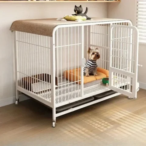 with Large Dog Toilet Pet Cage Dogs Border Collie Small Indoor Dogs House Labrador Dog Cage Medium Golden Dog Cage