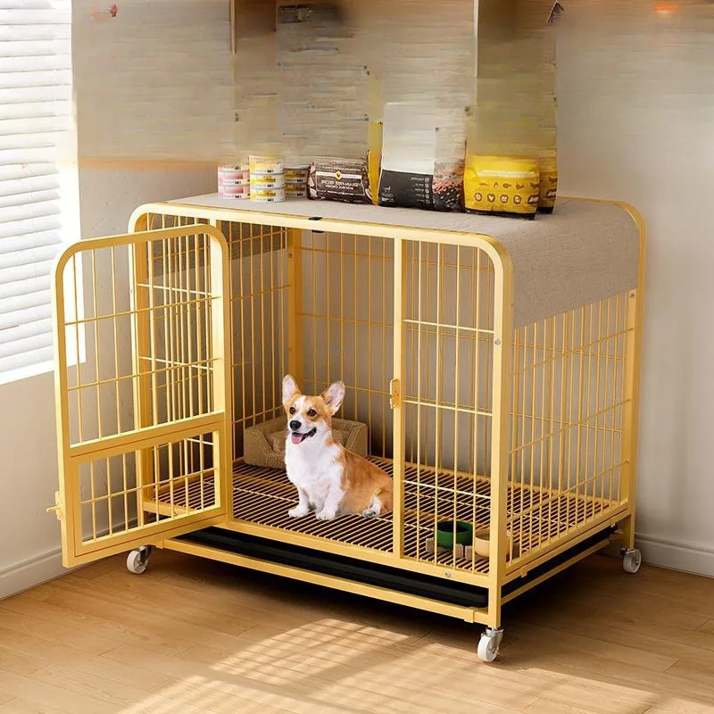 Labrador dog crate medium golden retriever dog crate with large dog toilet pet cage border collie small indoor