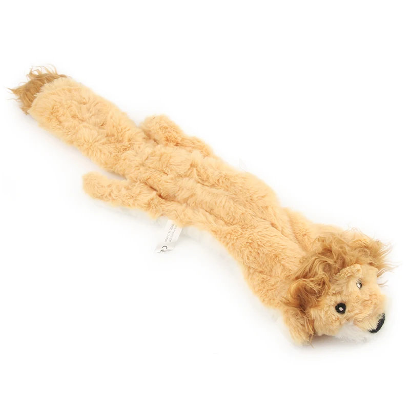 Soft Plush Animal Pet Toy Cute Plush Zebra Squeaky Toys Tiger Sound Dog Toy - Image 19