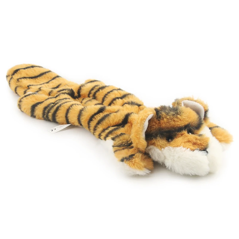 Soft Plush Animal Pet Toy Cute Plush Zebra Squeaky Toys Tiger Sound Dog Toy - Image 14