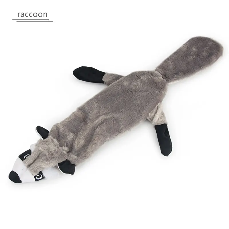 Soft Plush Animal Pet Toy Cute Plush Zebra Squeaky Toys Tiger Sound Dog Toy - Image 20