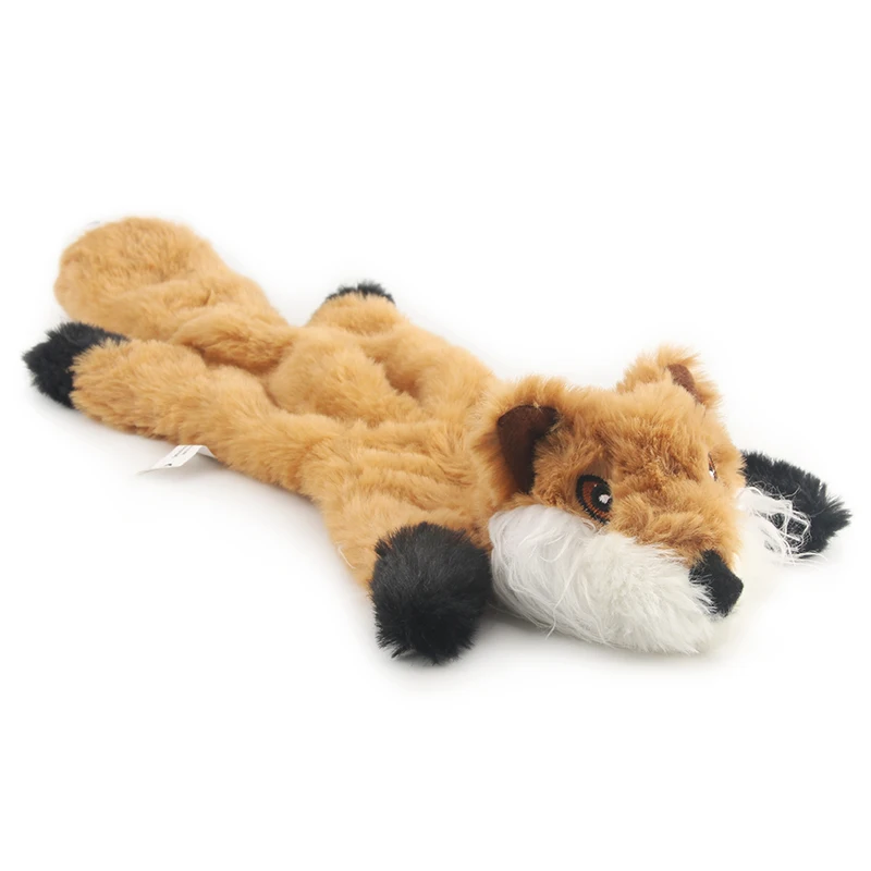 Soft Plush Animal Pet Toy Cute Plush Zebra Squeaky Toys Tiger Sound Dog Toy - Image 13