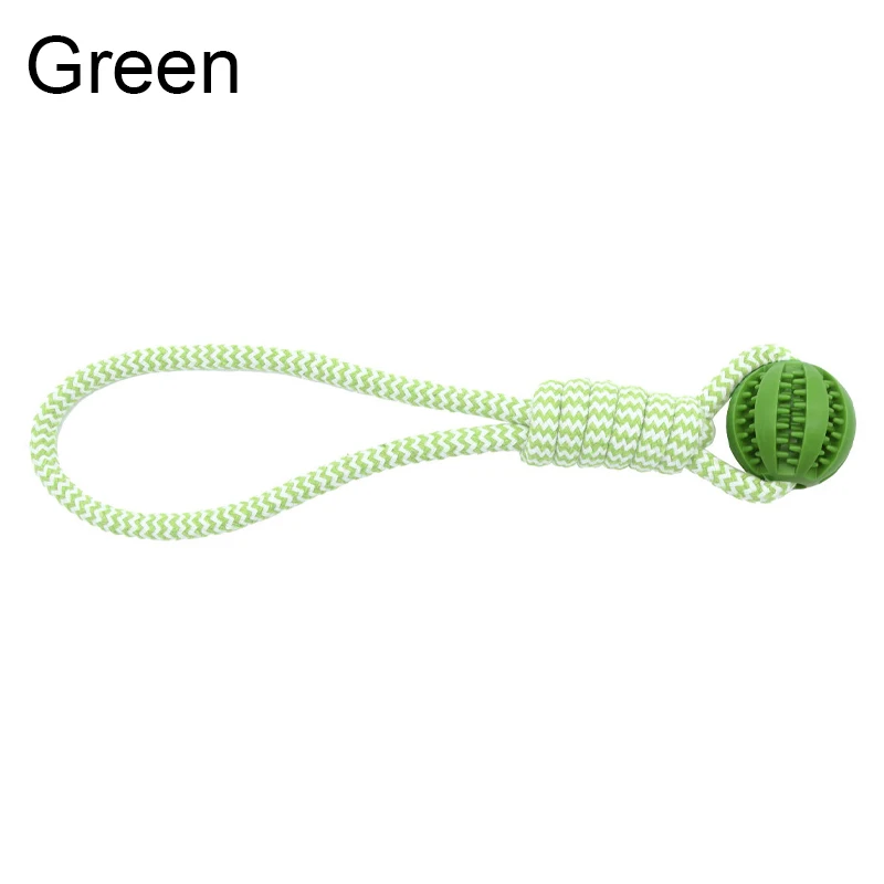 Pet Tooth Cleaning Pet Ball Toy with Rope Rubber Leaking Balls Toy for Small Large Dogs Puppy Chewing Bite Resistant Toys - Image 7